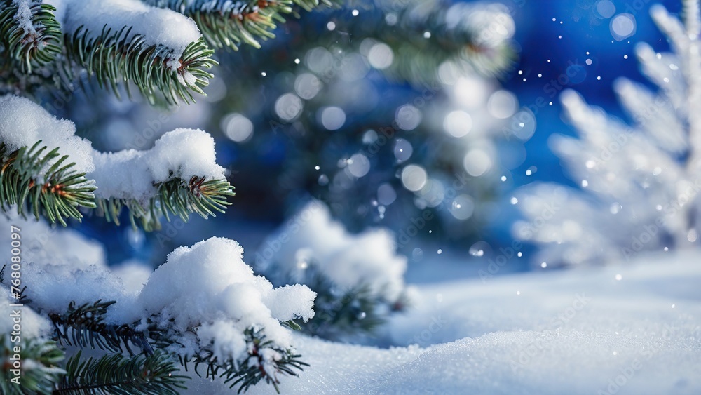 christmas tree in snow pine tree christmas tree in snow pine tree