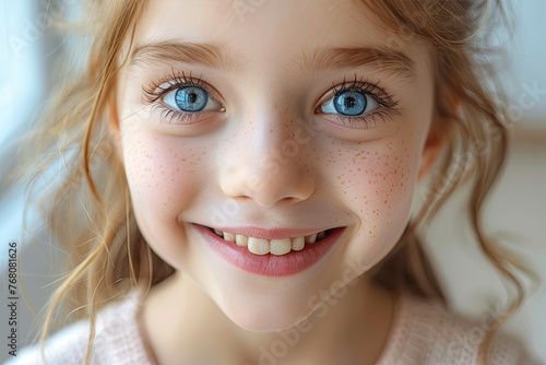 Young dental patient with a beautiful smile