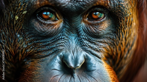 An Orangutan's Silent Whisper