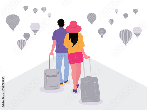 Couple Traveling