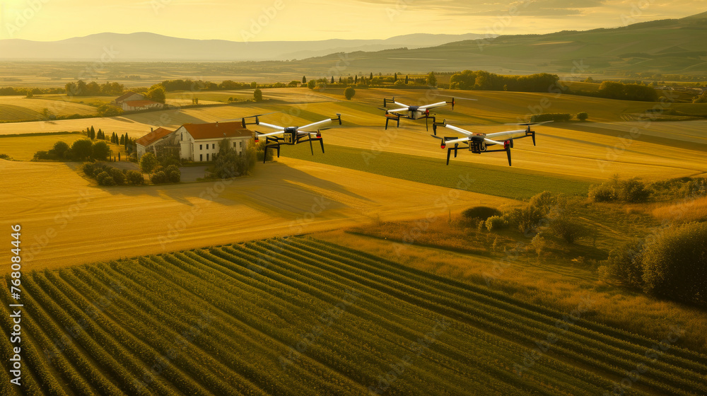 Next-Gen Drones for Real-Time Crop Analysis