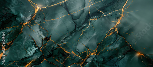 Abstract luxury green marble background