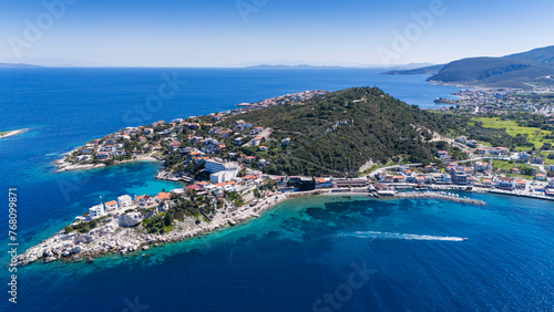Fototapeta Naklejka Na Ścianę i Meble -  Scenic view of Karaburun izmir Turkey