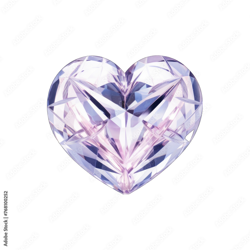 Fototapeta premium Infinite Affection Crystal PNG