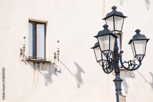 old street lamp
