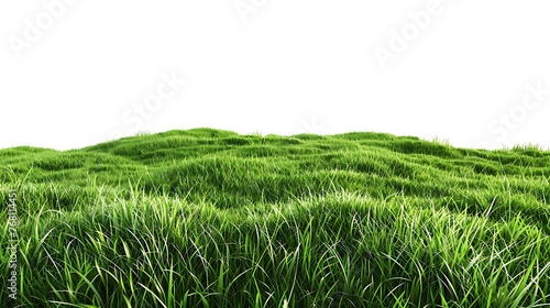 Green rolling hills stretch into the distance, covered in lush green grass.