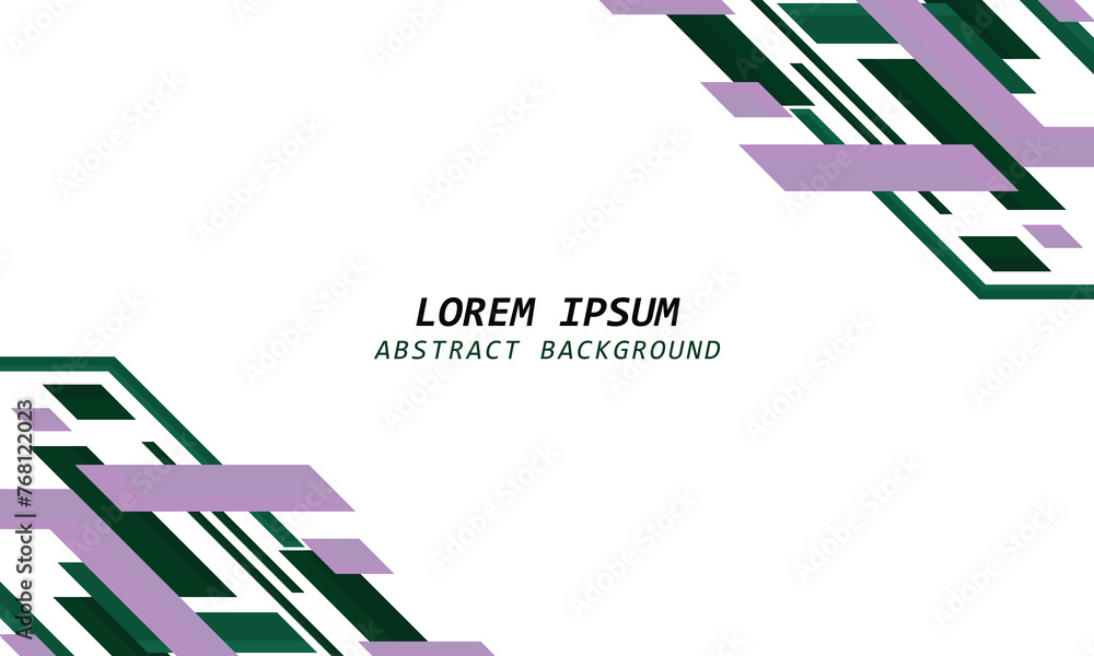 Fototapeta premium Modern geometric background. Vector.