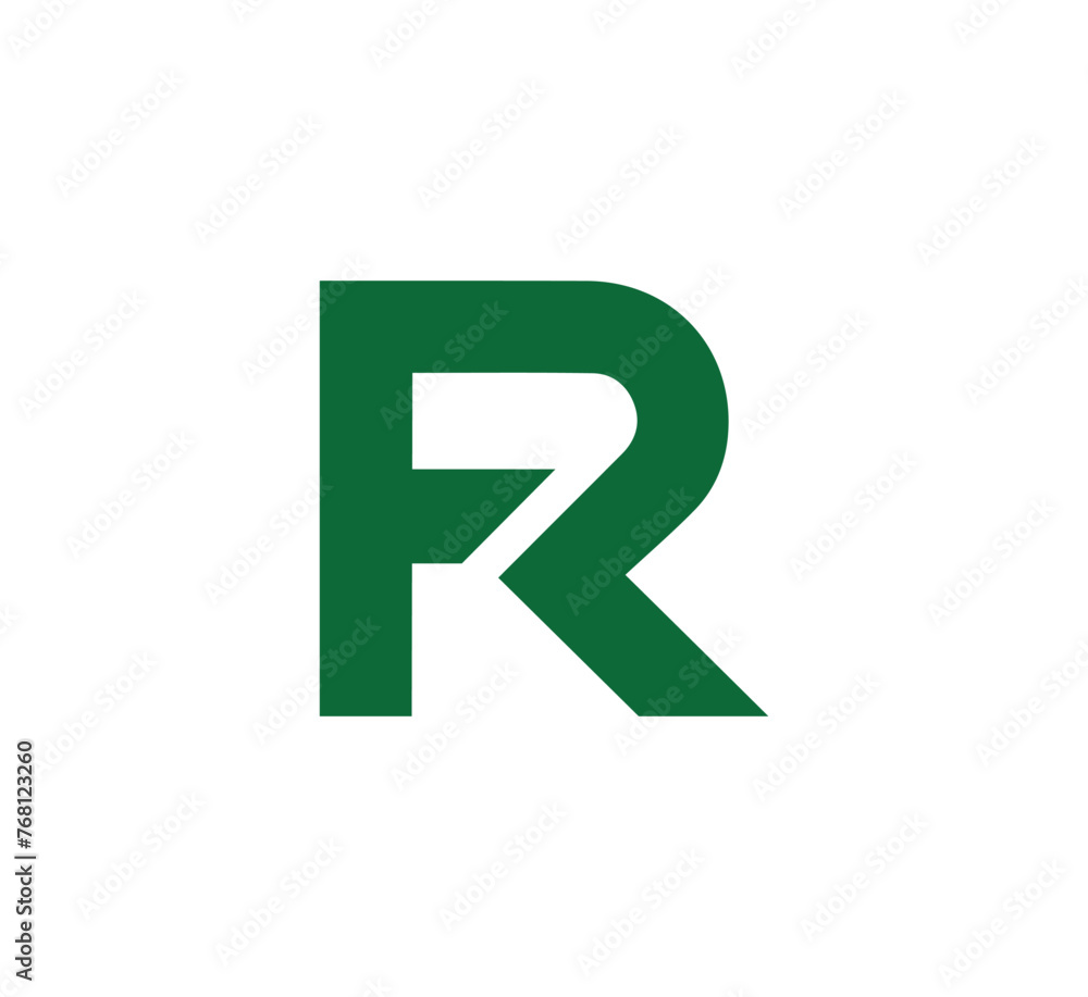FR letter logo design vector template FR letter logo design vector template