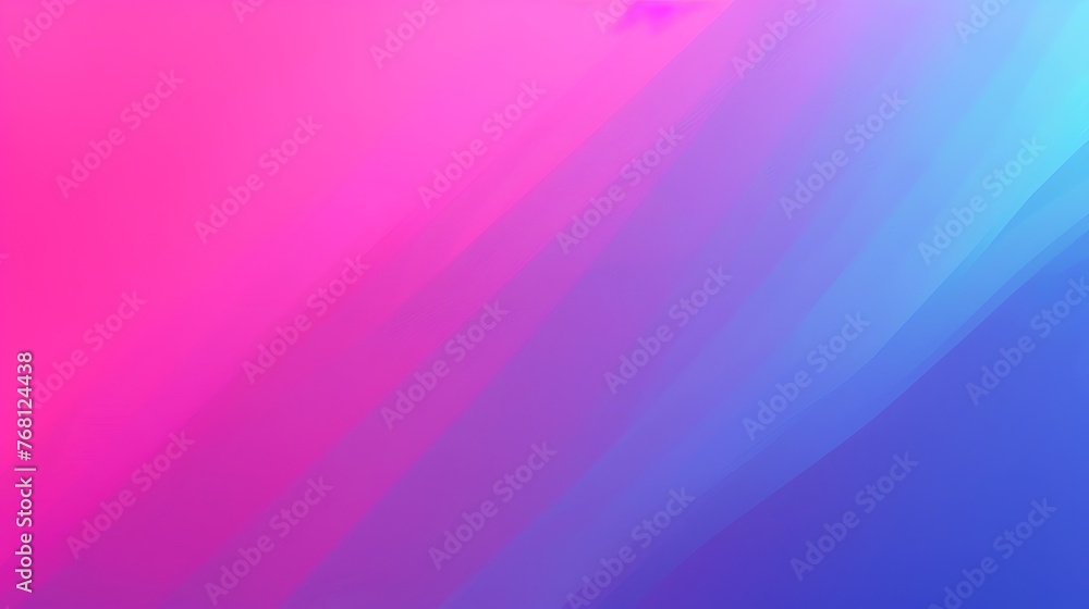 Fototapeta premium vibrant abstract background with a smooth gradient, featuring bright and saturated colors. The colors are pink, blue and purple.
