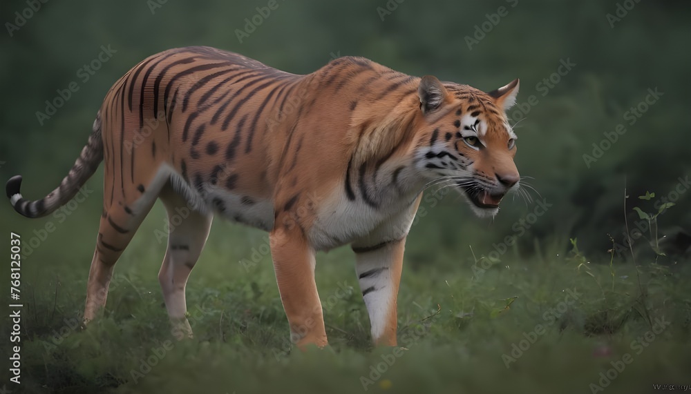 Fototapeta premium bengal tiger in the wild