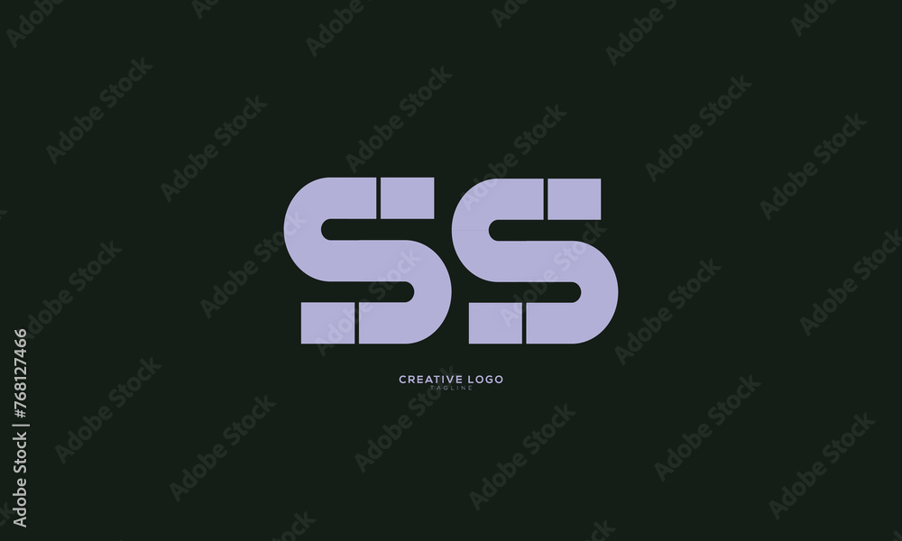 SS Abstract initial monogram letter alphabet logo design SS Abstract initial monogram letter alphabet logo design