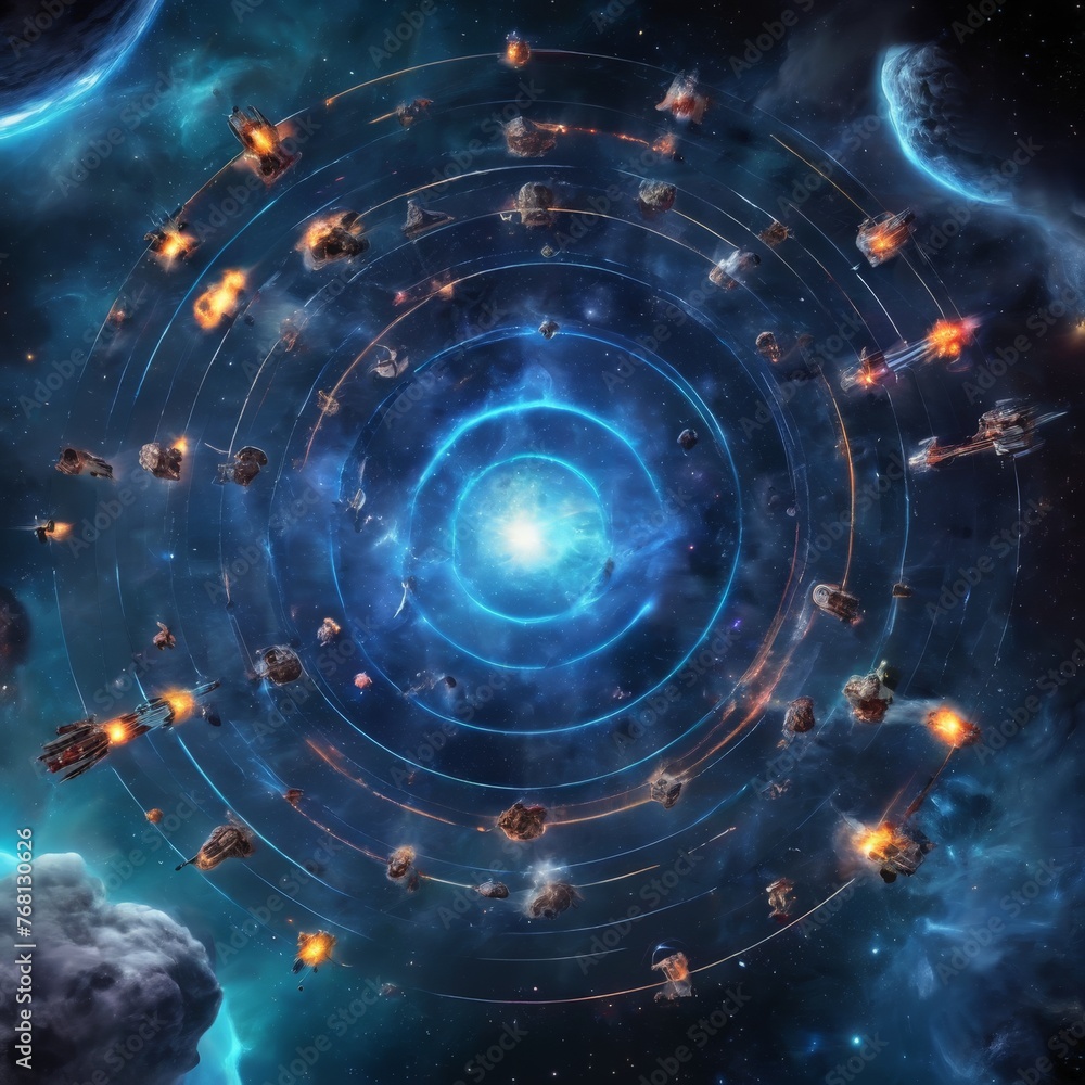 Obraz premium starry night sky