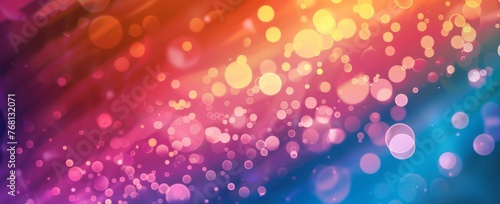 A serene backdrop of twilight sparkle with whimsical bokeh bubbles, creating a dreamlike glow in pastel shades.