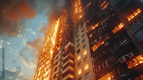 Ensuring Fire Safety in High Rise Residential Buildings: Replacing Cladding Materials with Fire Resistant Ones for Flats and Homes photo