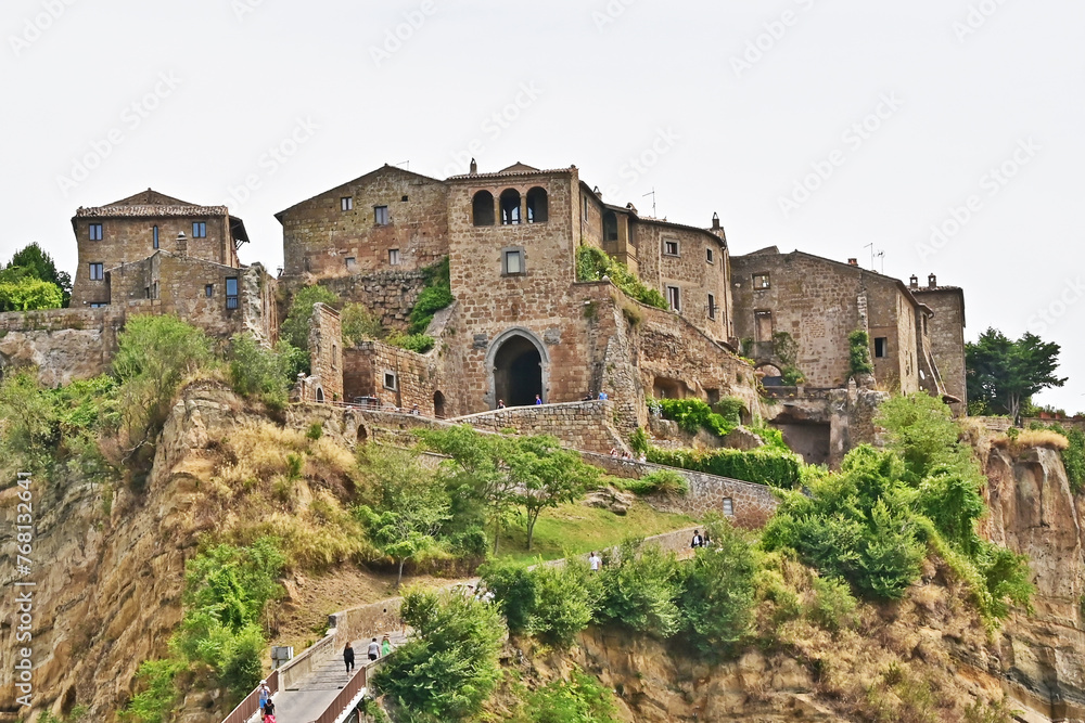 Civita di Bagnoregio, panorama della città medievale - Viterbo, Tuscia Lazio