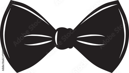 bow necktie icon vector symbol design illustration