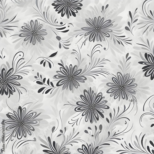 The Floral textile designs