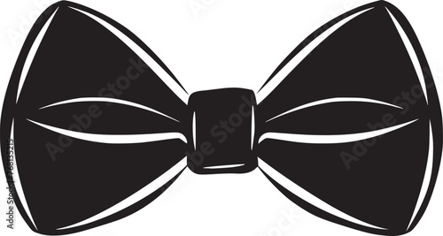 bow necktie icon vector symbol design illustration