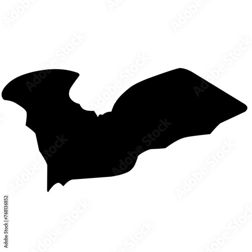 silhouettes of bats