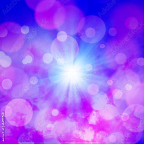 Purple bokeh background for banner  poster  Party  Anniversary  greetings  and various design works