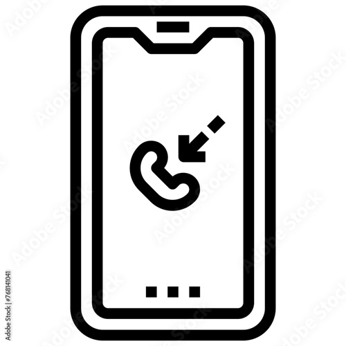 INCOMING CALL,phone call,communications,smartphone,mobile phone.svg