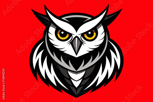 vector design of a  Owl © AL