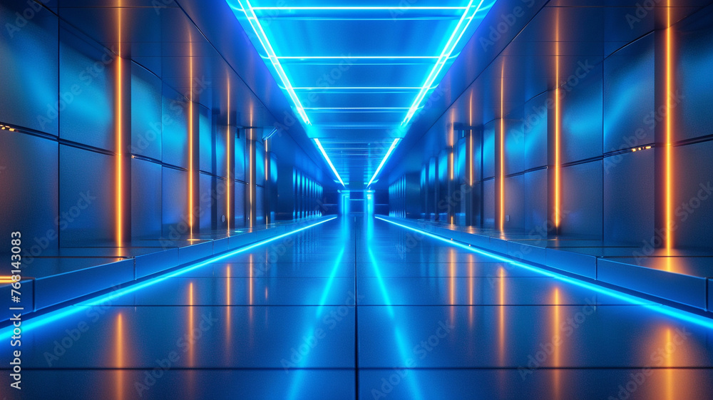 perspective grid line up and down,radial lighting effect,blue theme perspective grid line up and down,radial lighting effect,blue theme