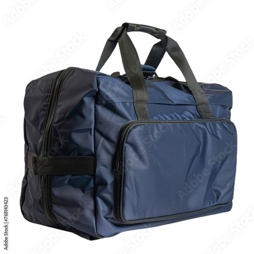 Travel bag , isolated on transparent background