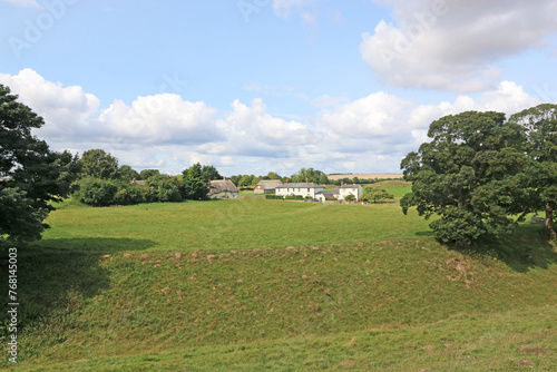 Historic village of Avebury in Wiltshire	