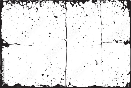 Retro Metal Texture with Classic Black and White Oxidized Spots