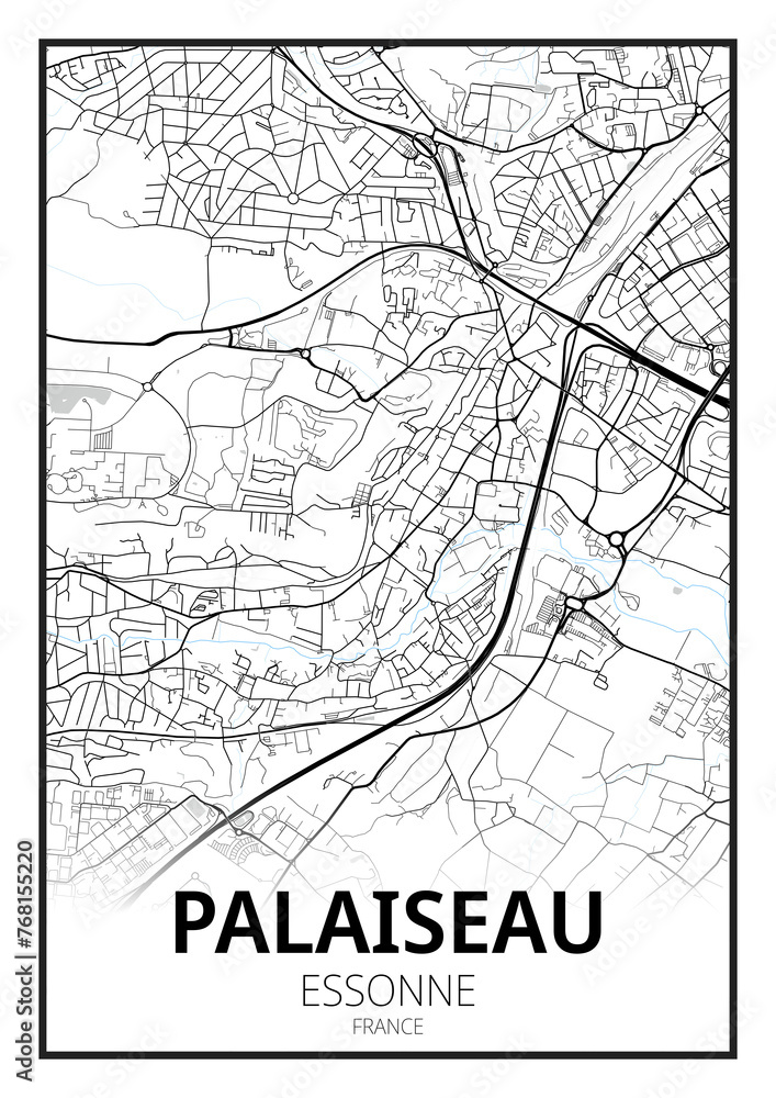 Naklejka premium Palaiseau, Essonne