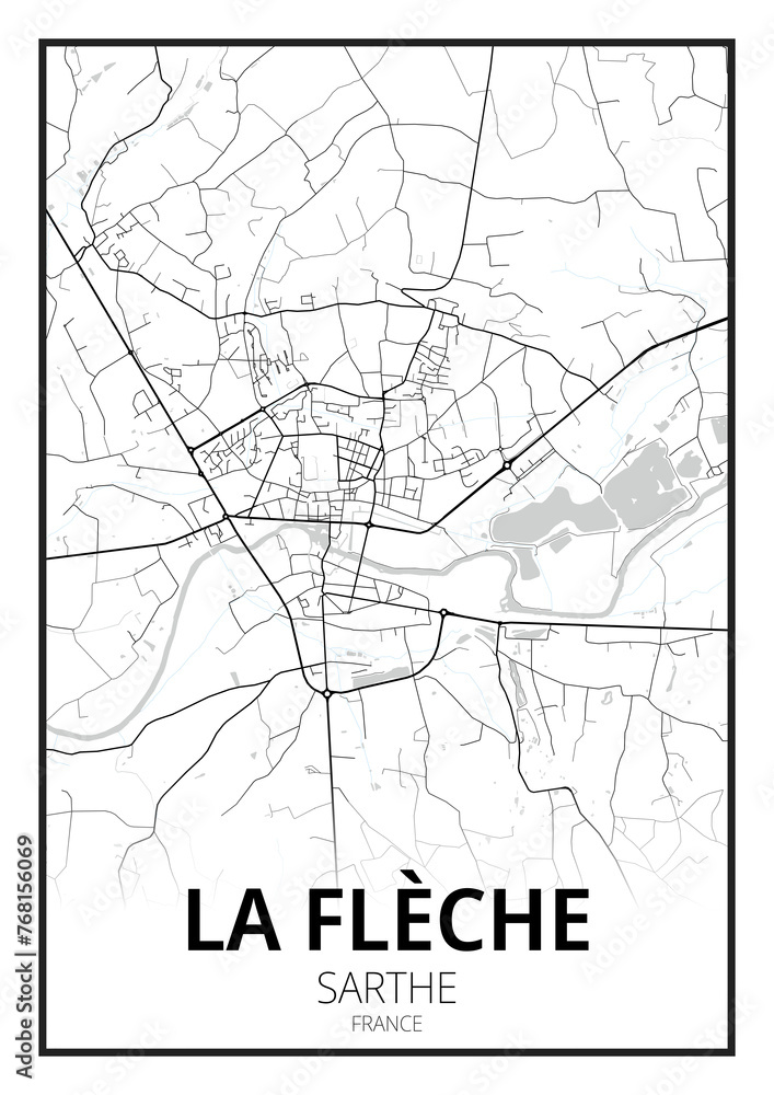 Obraz premium La Flèche, Sarthe