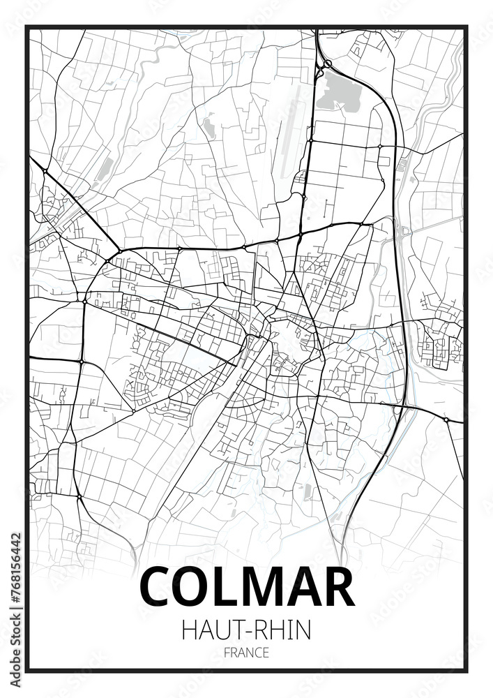 Obraz premium Colmar, Haut-Rhin
