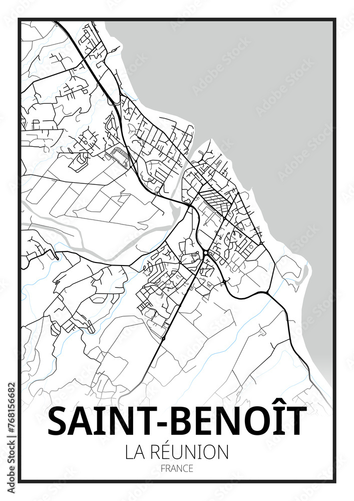 Fototapeta premium Saint-Benoît, La Réunion