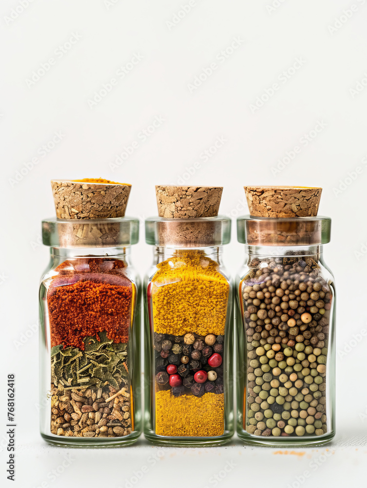 Colorful spice jar with the name written in both English and its native language Award winning photography, Colorful spice jar with the name written in both English and its native language Award winning photography,