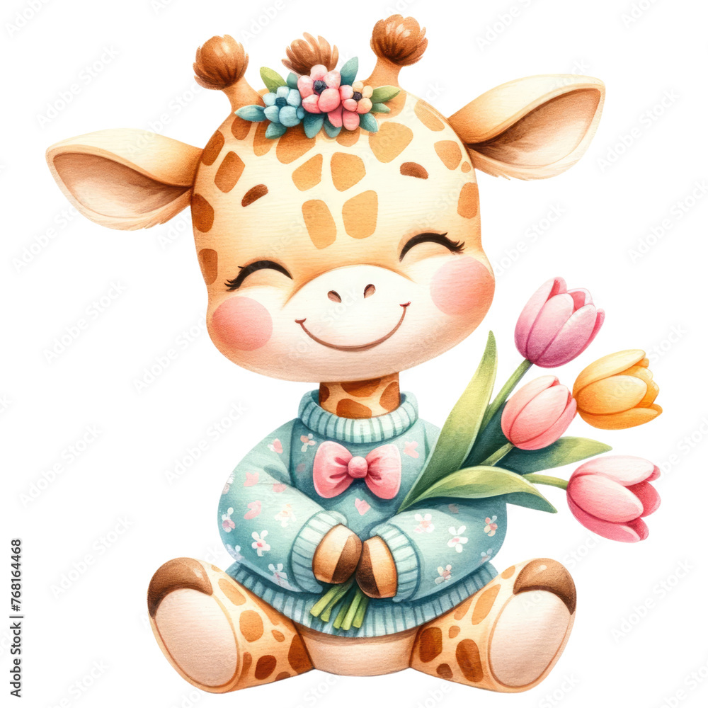 Fototapeta premium Tulip Animal