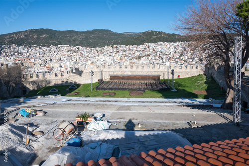 The Old town of city of Kavala, Greece