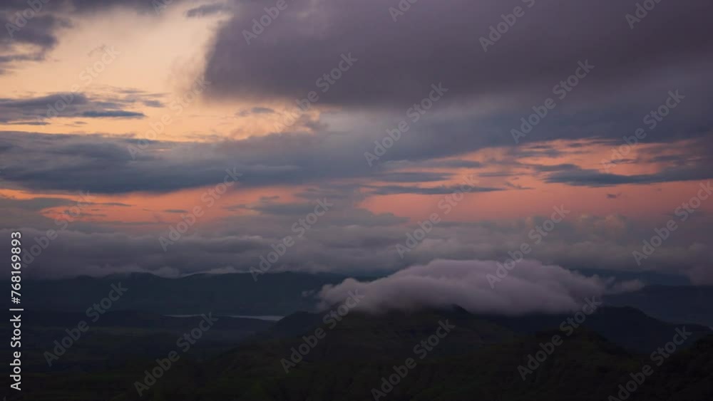 Timelapse - Sunset behind a mountains with clouds and colour explosion 4K60 Timelapse - Sunset behind a mountains with clouds and colour explosion 4K60