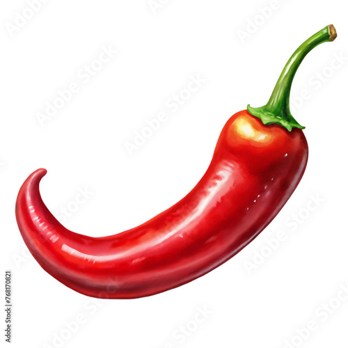 3d chilli icon