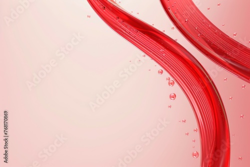 Abstract glass glossy curve wave on white design modern luxury futuristic background vector illustration.