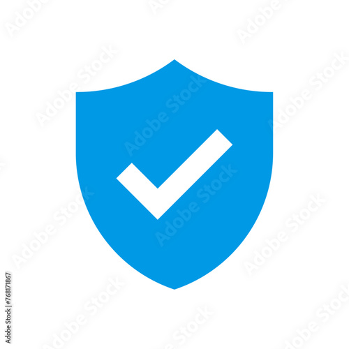 Shield with check mark icon