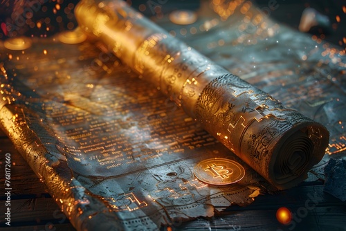 Unraveling Blockchain s Timeless Ties An Ancient Scroll Unveiling the Digital Frontier of Value Exchange