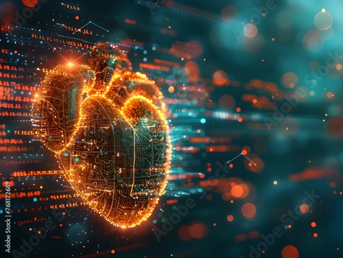 Digital Heart Beating with Cryptocurrency Transactions Illuminating the Lifeblood of a New Financial Ecosystem