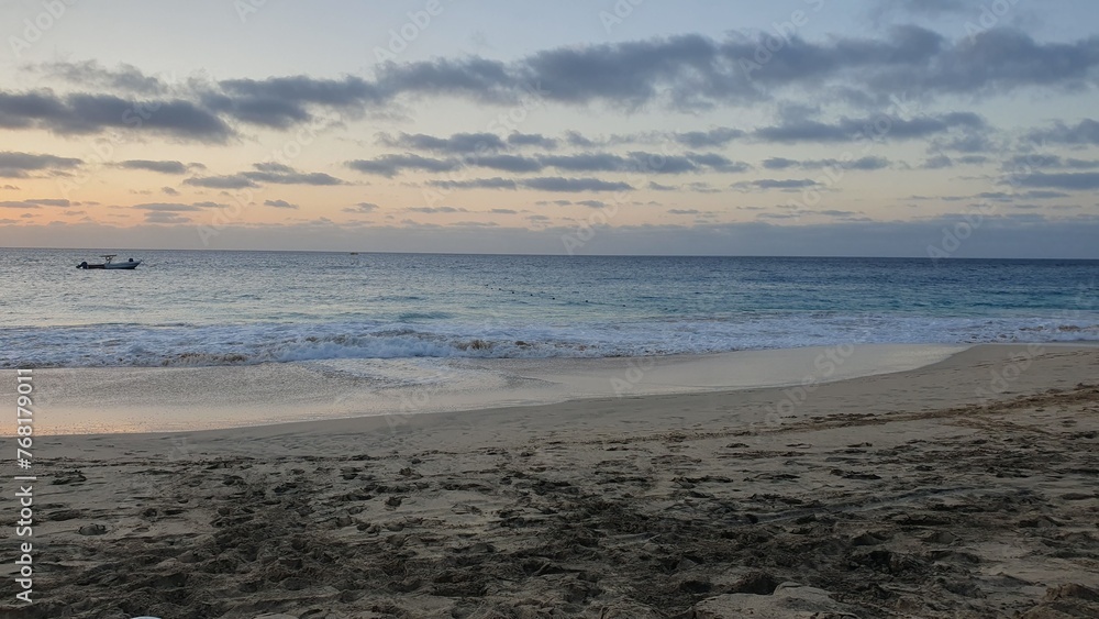 beach at sunset beach at sunset