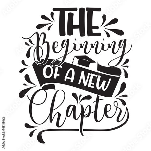 the beginning of a new chapter