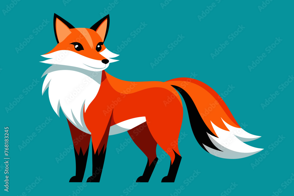 Vector design of a Fox Vector design of a Fox