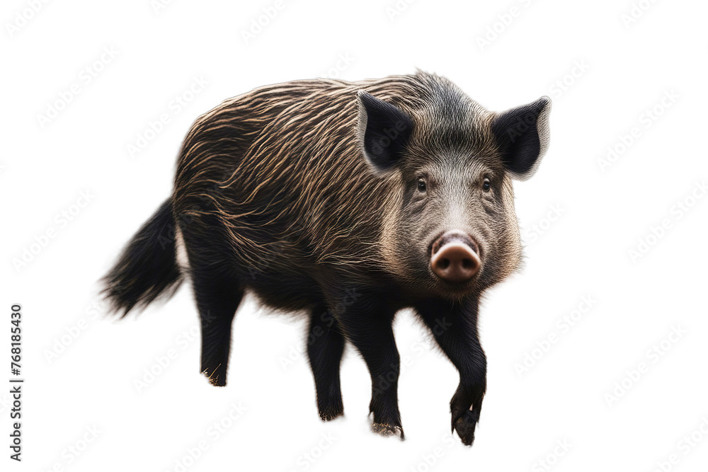 15 years boar wild pig old also sus scrofa hog white background half face cut-out isolated brown walking one animal nobody tusk no people horizontal studio shot wildlife full-length vertebrate mammal 15 years boar wild pig old also sus scrofa hog white background half face cut-out isolated brown walking one animal nobody tusk no people horizontal studio shot wildlife full-length vertebrate mammal
