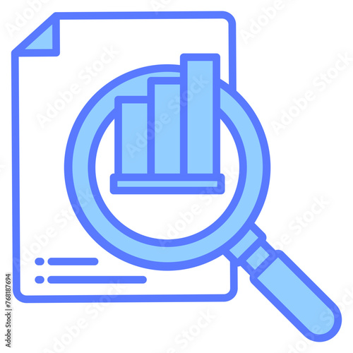 Analysis Icon For Design Elements