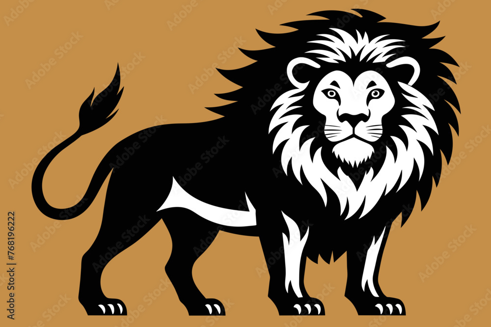Fototapeta premium Vector Design of a Lion