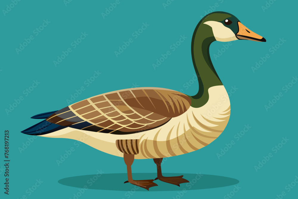 Obraz premium goose vector art work